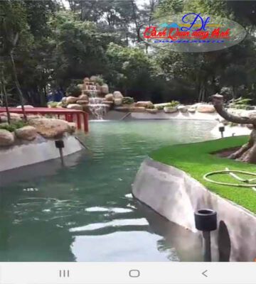 thi công hồ cá koi kiểu nhật