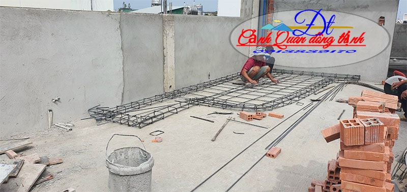 Hồ cá koi sân thượng Tân Thành - Tân Phú