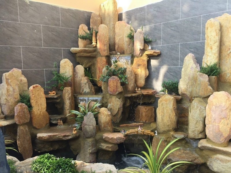 hòn non bộ đá cổ thạch 08