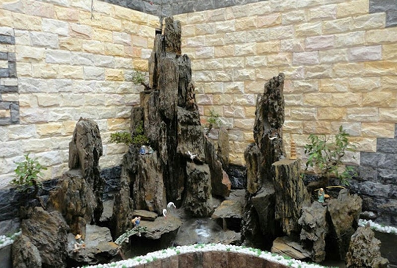 hòn non bộ ngoài trời 2