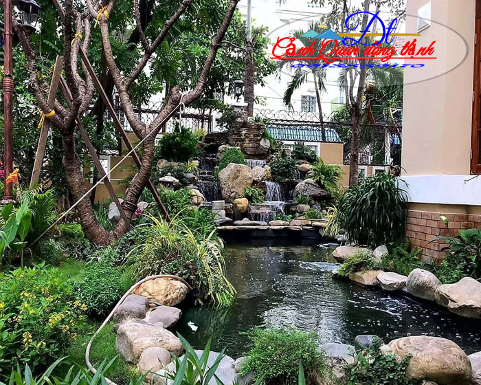 mẫu thiết kế hồ cá koi đẹp 15