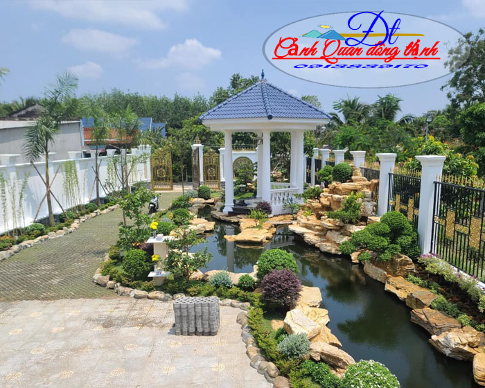 mẫu thiết kế hồ cá koi đẹp 7