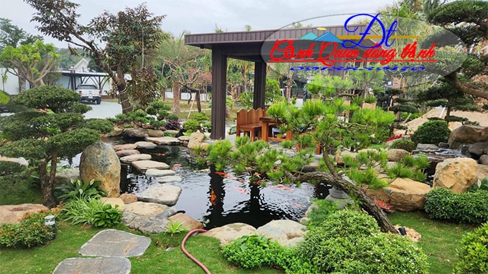 mẫu thiết kế thi công hồ cá koi 13 - Cảnh Quan Đông Thịnh