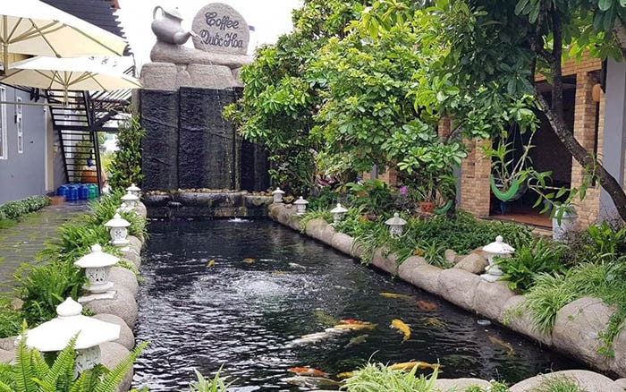 Mẫu tiểu cảnh sân vườn đẹp - Hình 1