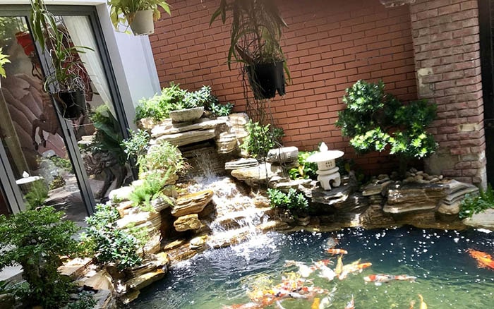 Mẫu tiểu cảnh sân vườn đẹp - Hình 2