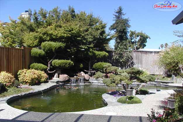 thi công hồ cá koi tại Long An