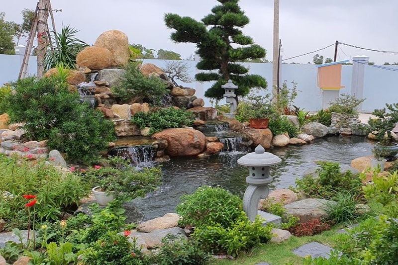 thi công hòn non bộ cần thơ 1