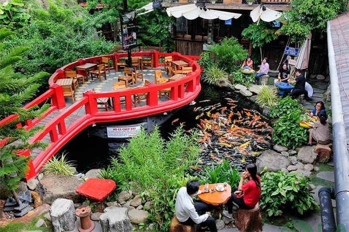 thi công tiểu cảnh sân vườn bình dương 06