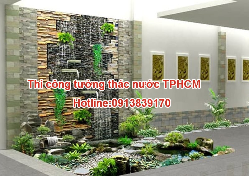 thi công tường thác nước tphcm - 03