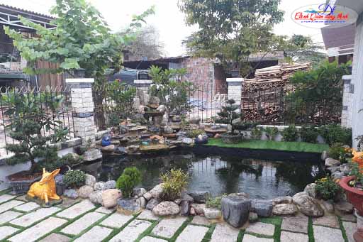Thiết kế thi công hồ cá koi tại Cần Thơ