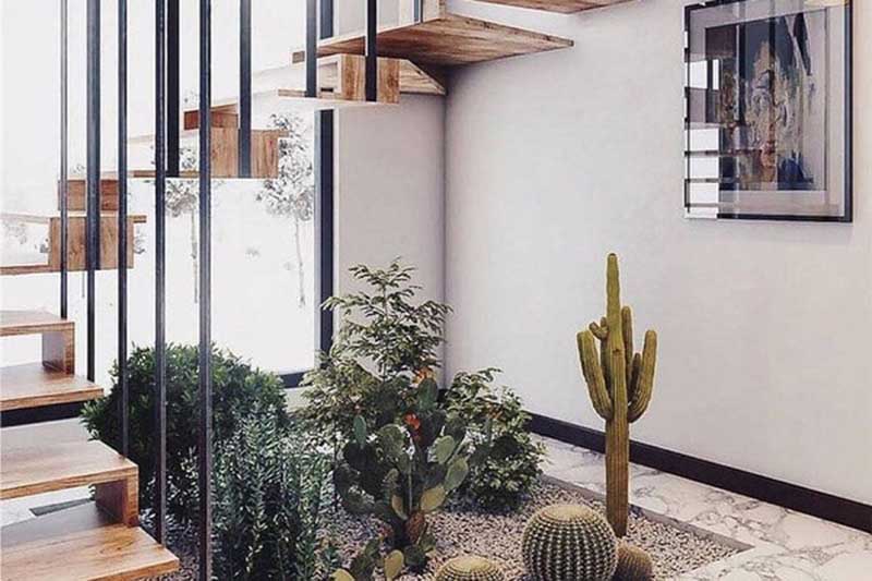 tiểu cảnh giếng trời 6