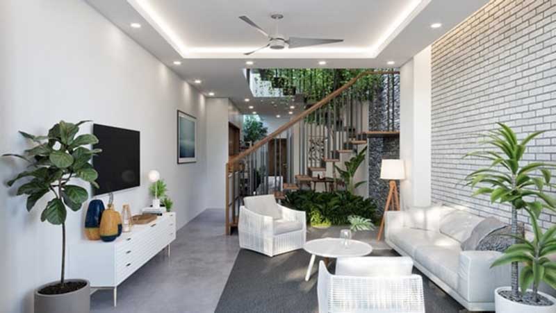 tiểu cảnh giếng trời 9