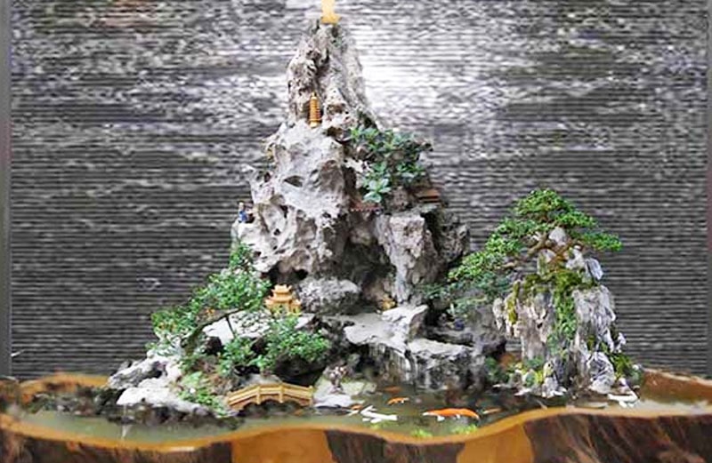 tiểu cảnh hòn non bộ 04