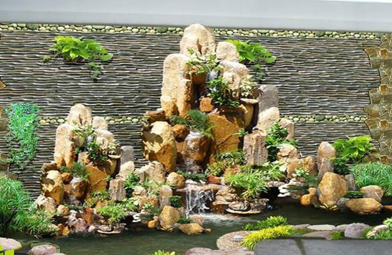 tiểu cảnh hòn non bộ 06