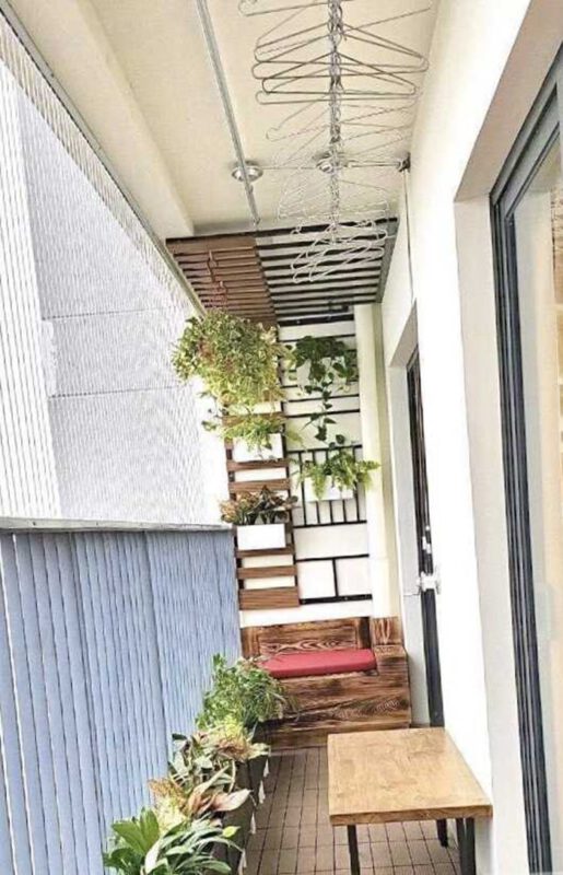 Trang trí ban công M5