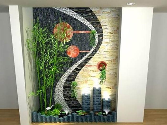 tranh đá ốp tường tiểu cảnh 03