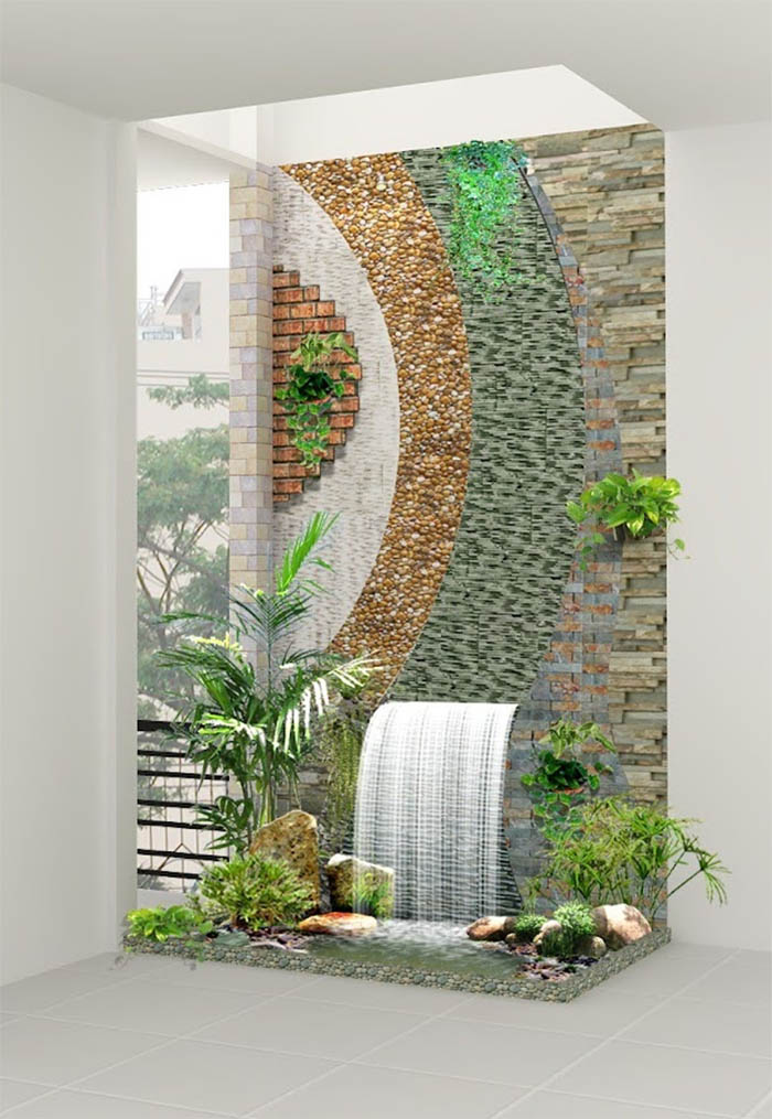 tranh đá ốp tường tiểu cảnh 09