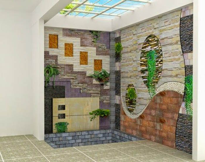 tranh đá ốp tường tiểu cảnh 12